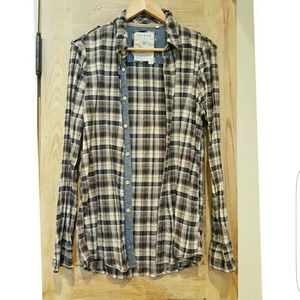 Guess plaid shirt